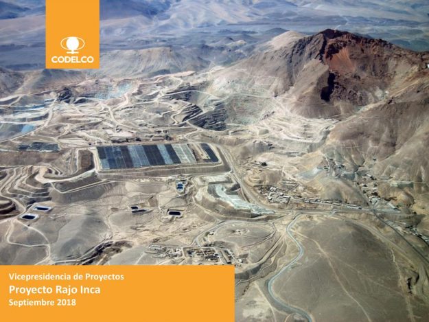 Proyecto Rajo Inca. Septiembre