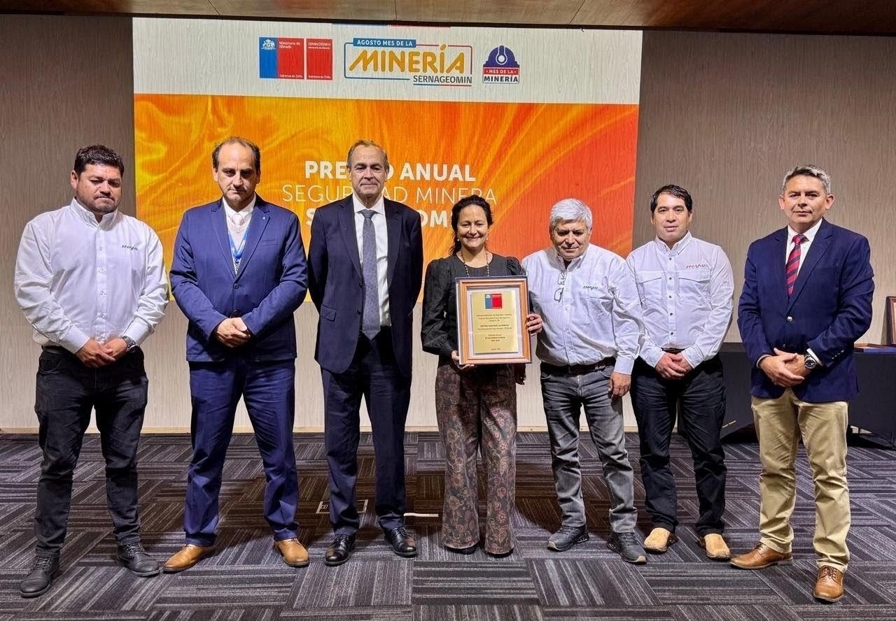 Premiacion Sernageomin